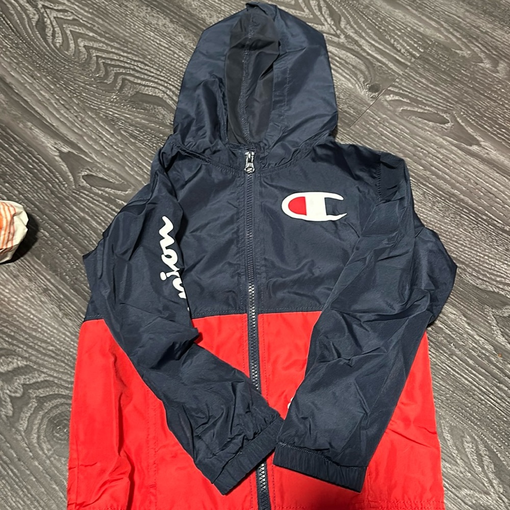 Champion Windbreaker Full Zip Jacket. Used 2 times.